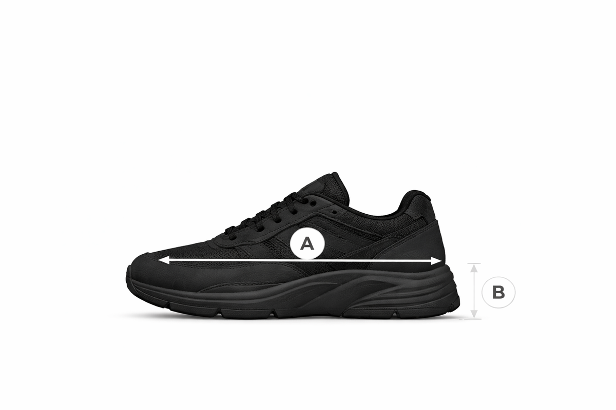 Balti sportiska stila apavi 'N' - 18451