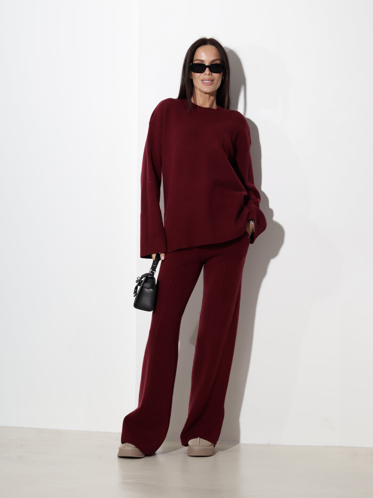 Bordo adīts komplekts, 'Knit lounge' - 21326
