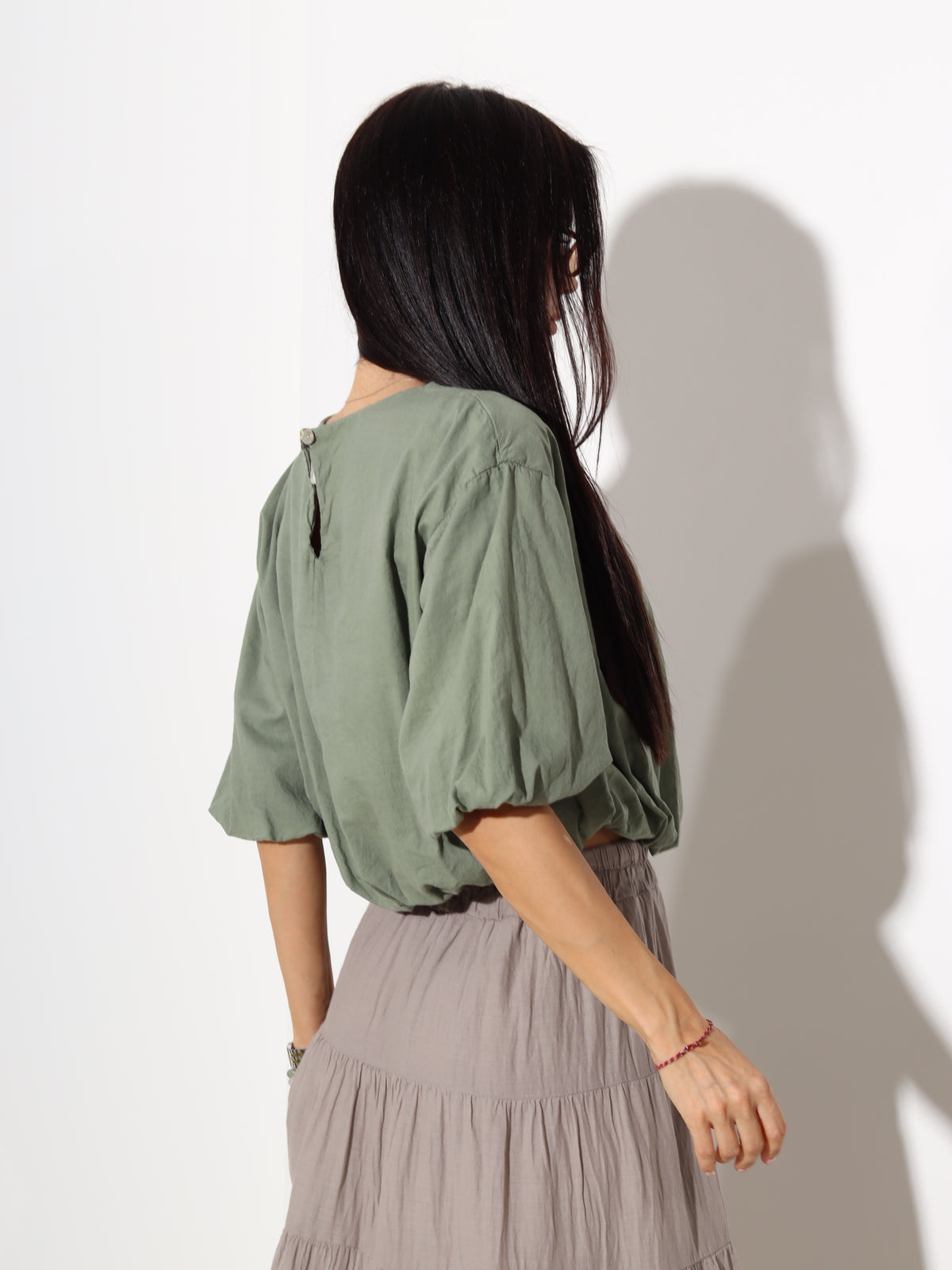 Hakī balontipa tops, boho stilā - 20165