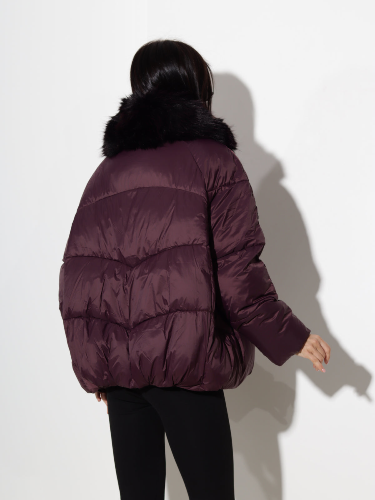 Bordo oversize virsjaka ar pūku- 21478