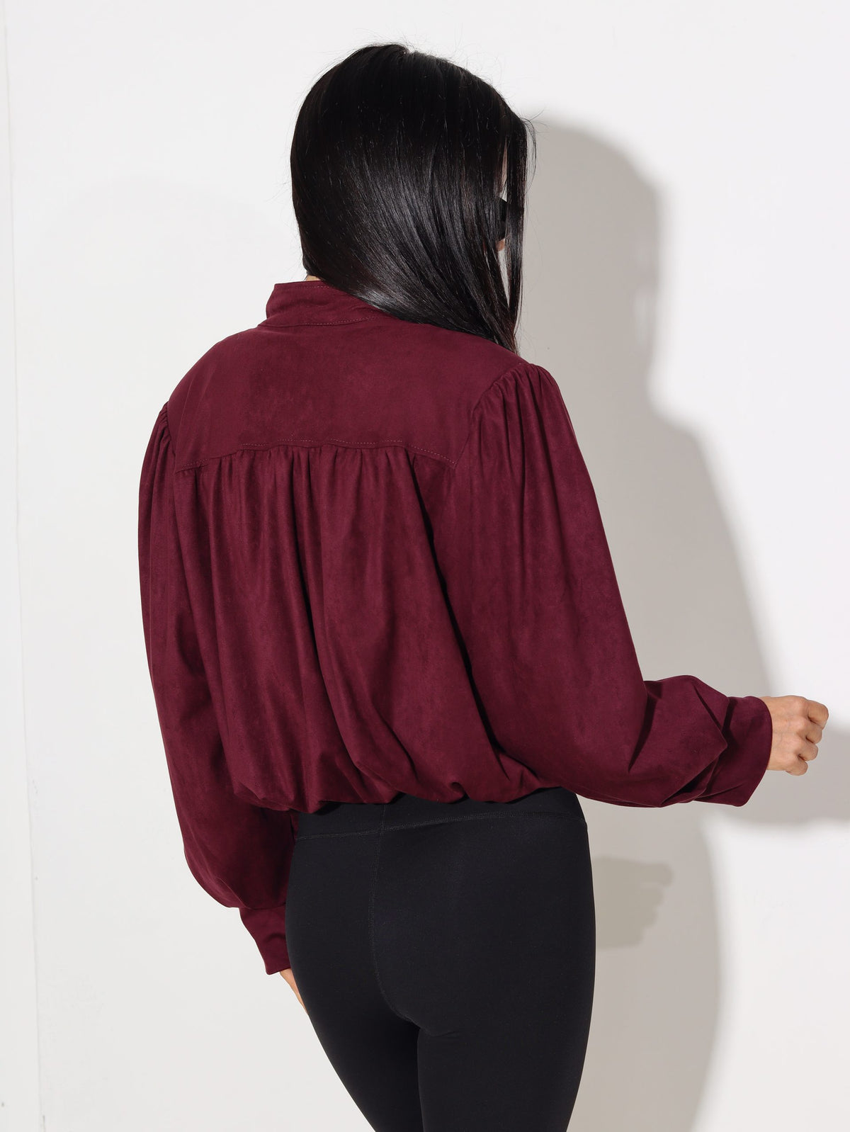 T.violeta zamša auduma bomber tipa virsjaka - 16295