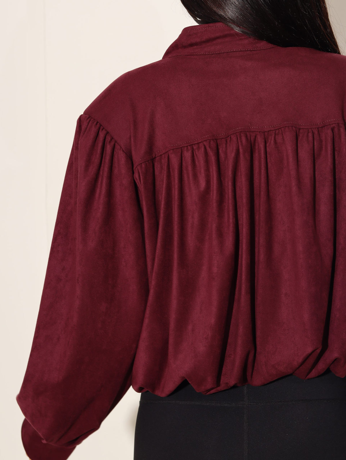T.violeta zamša auduma bomber tipa virsjaka - 16295