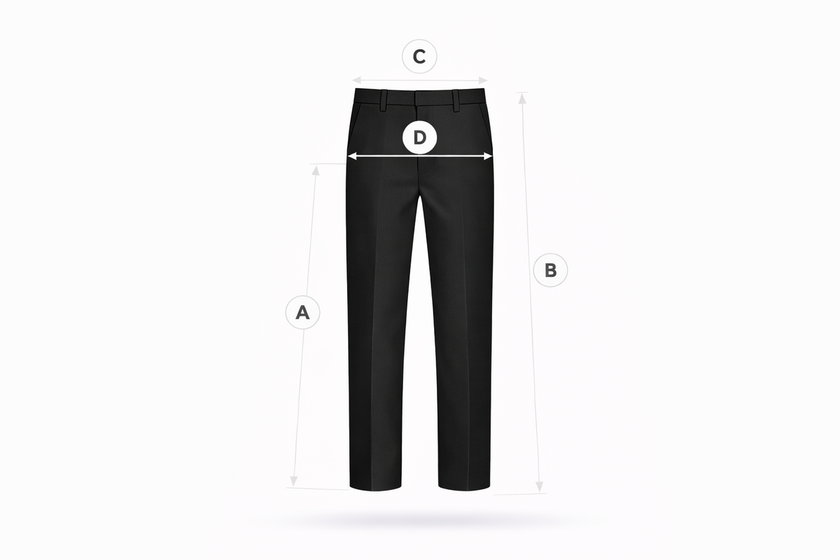 Šoko bikses ar pogas ieloci, 'Asymmetric' - 21291