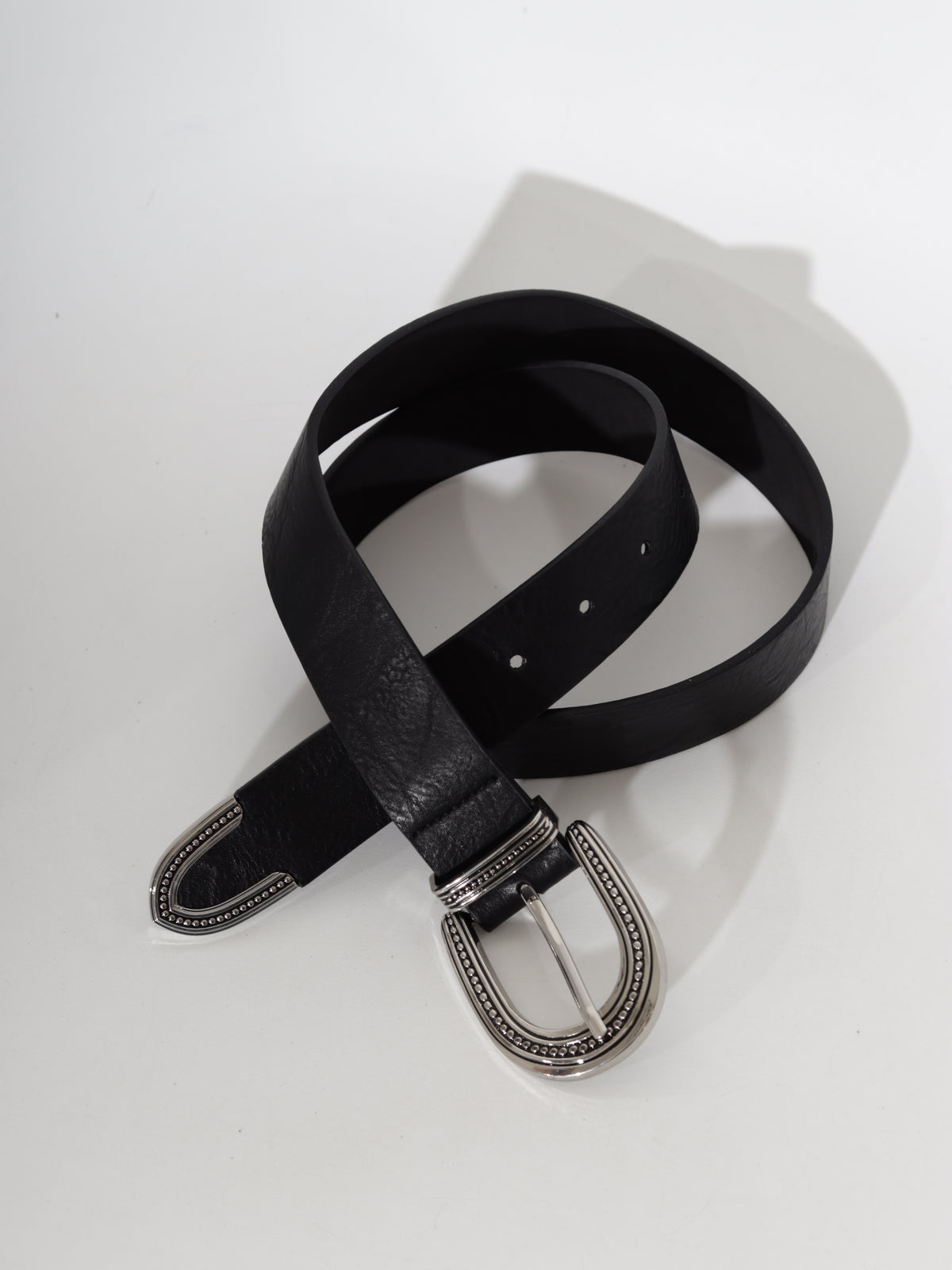 Melna/ silver m/ā josta 'Country style' - 20688